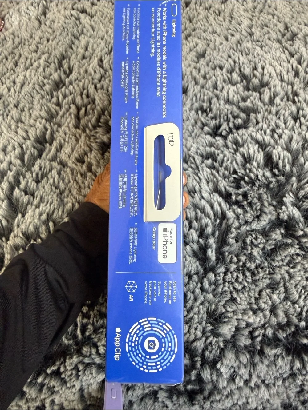 Sony Backbone Mobile Controller - White and Black Accents